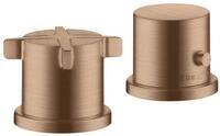 hansgrohe Wannenarmatur Axor Citterio E 2-Loch Wannenrandarmatur mit Thermostat