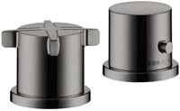 hansgrohe Wannenarmatur Axor Citterio E 2-Loch Wannenrandarmatur mit Thermostat