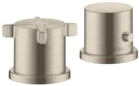 hansgrohe Wannenarmatur Axor Citterio E 2-Loch Wannenrandarmatur mit Thermostat