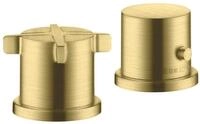 hansgrohe Wannenarmatur Axor Citterio E 2-Loch Wannenrandarmatur mit Thermostat