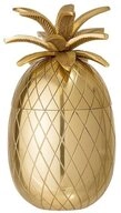 Bloomingville Eiseimer Ananas gold, 1 l, Eisk&uuml;bel, Dosenk&uuml;hler, Getr&auml;nkek&uuml;hler,