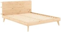 Karup Design Bettgestell RETREAT BED, aus Kiefer massiv mit Lattenrost,...
