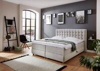 ATLANTIC home collection Boxspringbett Tina, mit Bettkasten und Topper, auch in
