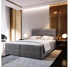 Masseno Boxbett GLOS 140x200 cm mit Bonell Matratze und Topper, Doppelbett,