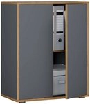 VCM Aktenschrank B&uuml;roschrank Aktenschrank Sideboard Salia 2fach (1-St)