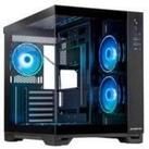 Chieftec PC-Geh&auml;use Visio GM-30B-TG-OP schwarz Tempered Glass x 2