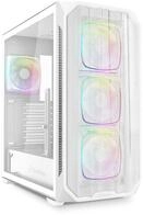 Sharkoon PC-Geh&auml;use AK5M RGB - White