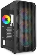 Sharkoon PC-Geh&auml;use Sharkoon AK3 RGB, Tower-Geh&auml;use, (Tempered Glass)