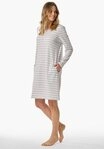 Schiesser Nachthemd Casual Essentials (Packung) mit leichtem V-Ausschnitt
