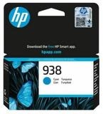 HP 938 / 4S6X5PE Tintenpatrone (1-tlg., Druckkopfpatrone cyan cyan 800 Seiten)