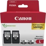 Canon Druckerpatrone Original Canon PG-540L Black (5224B020) TwinPack Tintenpatrone