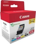 Canon Canon CLI-581XXL BK/C/M/Y Tinte mit sehr hoher Reichweite Multipack