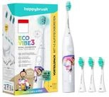 happybrush Elektrische Zahnb&uuml;rste happybrush ECO VIBE KIDS Agnes + 3 Refills
