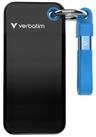 Verbatim SSD + Schl&uuml;sselanh&auml;nger mit Kabelbefestigung, 1 TB 32191 externe SSD...