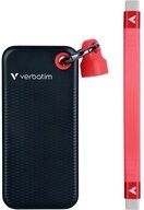 Verbatim SSD + Schl&uuml;sselanh&auml;nger mit Kabelbefestigung, 1 TB 32192 externe SSD...
