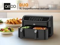 AECO Hei&szlig;luftfritteuse, 2850 W, Rezeptheft