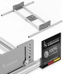 Kasper Solutions&reg; Oberfr&auml;se Planfr&auml;svorrichtung - Oberfr&auml;se F&uuml;hrungsschiene XXL,