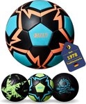 Best Sporting Fu&szlig;ball Fu&szlig;ball Flash Glow in the Dark Gr. 5 blau/orange