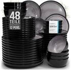 PURE LIVING INTERIOR DESIGN Geschirr-Set Pure Living Geschirr-Set &raquo;Ibiza&laquo; (48-tlg),