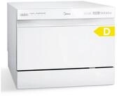 Midea Tischgeschirrsp&uuml;ler MDWTT0602MW-WE, 6 Ma&szlig;gedecke, Integrierter