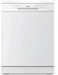 KKT KOLBE Standgeschirrsp&uuml;ler DW601W, 10 l, 12 Ma&szlig;gedecke, 60cm / Edelstahl /