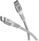 Goobay GOOBAY USB-C Textilkabel supersoft 0,5m wei&szlig; USB-Kabel