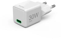 Hama Schnellladeger&auml;t (USB-C, PD/QC, extraklein 3,1 x 2,85 x 2,85 cm, 30 W)