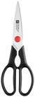Zwilling Haushaltsschere TWIN L, L 20,5 cm, Schwarz, Edelstahl, Kunststoff,...