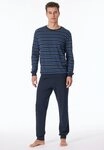 uncover by SCHIESSER Schlafanzug (2 tlg) Rundhalsausschnitt, Langarm, Single Jersey,