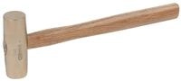 KS Tools Hammer BRONZEplus, Maschinistenhammer, 500g, amerikanische Form