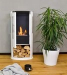 GLOW FIRE Echtfeuer-Dekokamin Ethanolkamin G&ouml;teborg Bioethanol Kamin, Kaminofen mit