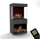 GLOW FIRE Elektrokamin OGF 2 Wasserdampf Kamin, Standkamin, Elektrischer Kamin,