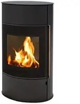 H&M Germany Kaminofen Mango 2.0 Plus schwarz, 8 kW, Zeitbrand