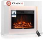 KAMINIO Elektrokamin MATTI, Elektrischer Kamin mit 3D-Flammeneffekt,...