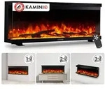KAMINIO Elektrokamin LEA, 3in1 Kamin: Elektrischer Stand-, Wand- und Einbaukamin,