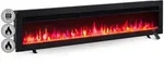 Balderia Elektrokamin Agnes 60 Wand- & Einbaukamin mit Heizung 1800 W, Wand- &