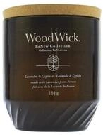 Woodwick Duftkerze WW.ReNew sklo st?edn&iacute;/Lavendel & Zypresse