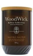 Woodwick Duftkerze WW.ReNew sklo velk&eacute;/Weihrauch & Myrrhe