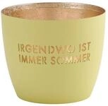 Giftcompany Windlicht Madras Irgendwo ist immer Sommer M