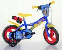 Dino Bikes Kinderfahrrad 12" Sonic Jungenfahrrad stabiler Stahl-Rahmen, St&uuml;tzr&auml;der,