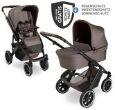 ABC Design Kombi-Kinderwagen Salsa 5 Air - Pure - Nature, 2in1 Kinderwagen...