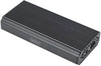 Digitus Festplatten-Geh&auml;use USB M.2 Festplattengeh&auml;use, SSD, extern, NVMe,...