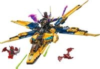 LEGO&reg; NINJAGO 71833 Ras und Arins Super-Sturmflieger Spielbausteine, (Set, 510 St.,