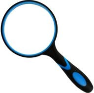 WESTCOTT Handlupe WESTCOTT Lupe schwarz/blau 3-fach