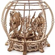 UGEARS 3D-Puzzle 3D-Puzzle Aquarium 325 Teile, Puzzleteile