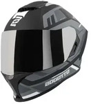 Bogotto Motorradhelm Phantom Codex Fiberglass Helm, vorbereitet f&uuml;r