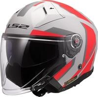 LS2 Motorradhelm OF603 Infinity II Focus Jethelm, vorbereitet f&uuml;r