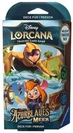 Disney Sammelkarte Disney Lorcana: Azurblaues Meer Starter Deck Smaragd & Saphir (DE)