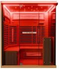 Dewello Sauna KENORA 160 W&auml;rmekabine, 2-3 Personen, 6 Vollspektrumstrahler,...