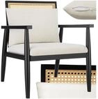 tectake Relaxsessel gepolsterter Loungesessel, Belastbarkeit 120 kg, 67 x 70 x...